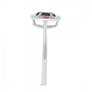 Love Spell® Lab-grown Diamonds And Sapphire Halo Ring - 0.10 Ct. T.w. thumbnail 6