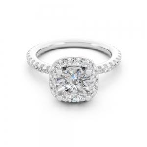 Ultimate Value® Lab-grown Diamonds Halo Ring - 1.75 Ct. T.w. thumbnail 2