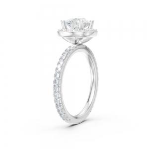 Ultimate Value® Lab-grown Diamonds Halo Ring - 1.75 Ct. T.w. thumbnail 4