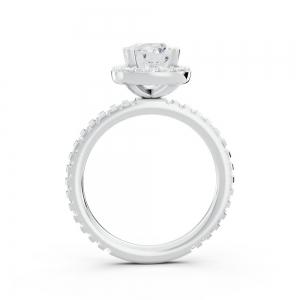 Ultimate Value® Lab-grown Diamonds Halo Ring - 1.75 Ct. T.w. thumbnail 5
