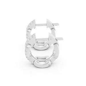 Bella By Ovani® Diamond Hoops Earrings-0.25 Ct. T.w. thumbnail 4