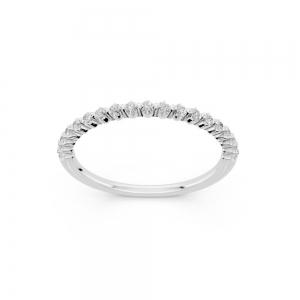 Novello  Lab-grown Diamonds Round Prong Anniversary Band 1.25 Ct. T.w. thumbnail 2