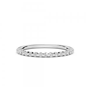 Novello  Lab-grown Diamonds Round Prong Anniversary Band 1.25 Ct. T.w. thumbnail 3