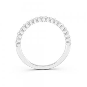 Novello  Lab-grown Diamonds Round Prong Anniversary Band 0.20 Ct. T.w. thumbnail 4