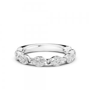 Novello  Lab-grown Diamonds Marquise Band 1.50 Ct. T.w. thumbnail 4
