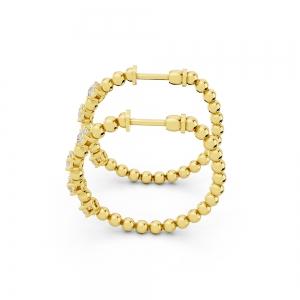Bella By Ovani® Diamond Hoops Earrings-0.40 Ct. T.w. thumbnail 4