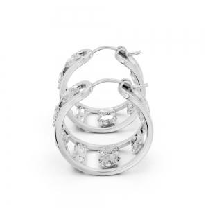 Ovani® Labgrown Diamond Hoops Earrings 9.15 Ct. T.w. thumbnail 4