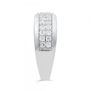 Link N Lock® Lab-grown Diamonds 2row Channel Band-1.00 Ct. T.w. thumbnail 6