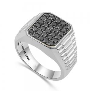 Link N Lock® Lab-grown Diamonds Mens Ring-1.25 Ct. T.w. thumbnail 3