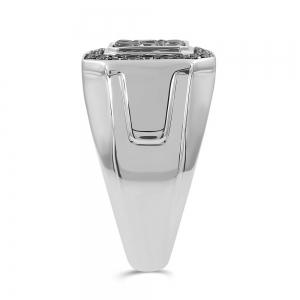 Link N Lock® Labgrown Black Diamond Mens Ring-1.00 Ct. T.w. thumbnail 6