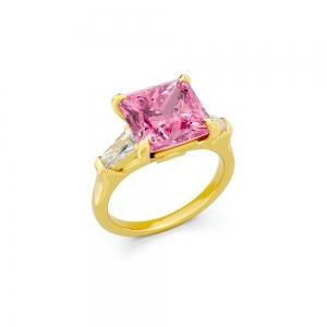 Ovani® Pink Labgrown Diamond Princess Bridal Ring - 4 Ct. T.w. thumbnail 3