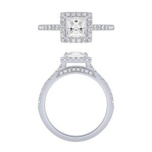 Ovani® Collection 1.00 CT. Center and 1.4 CT. T.W. Diamond Bridal Ring In 18K Gold